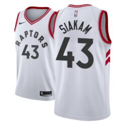 Toronto Raptors Pascal Siakam White Association Jersey