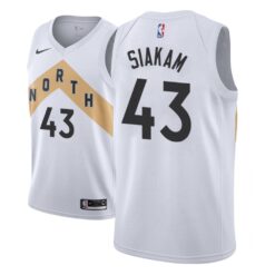 Toronto Raptors Pascal Siakam White City Edition Jersey