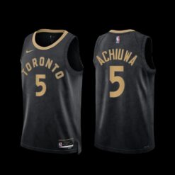 Toronto Raptors Precious Achiuwa 2022-23 City Edition Jersey Black