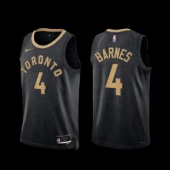 Toronto Raptors Scottie Barnes 2022-23 City Edition Jersey Black