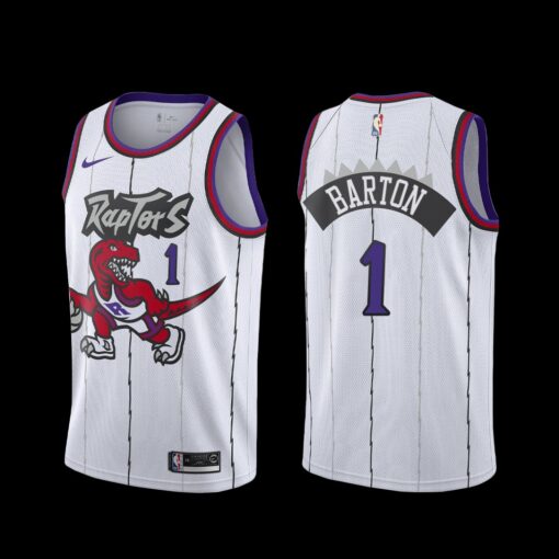 Toronto Raptors Will Barton 2022-23 Classic Edition Jersey White