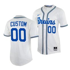 UCLA Bruins Custom White College Baseball Jersey