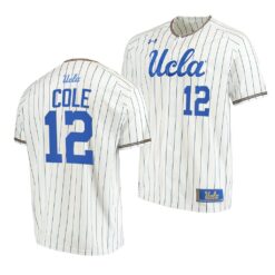 UCLA Bruins Gerrit Cole College Baseball Jersey White