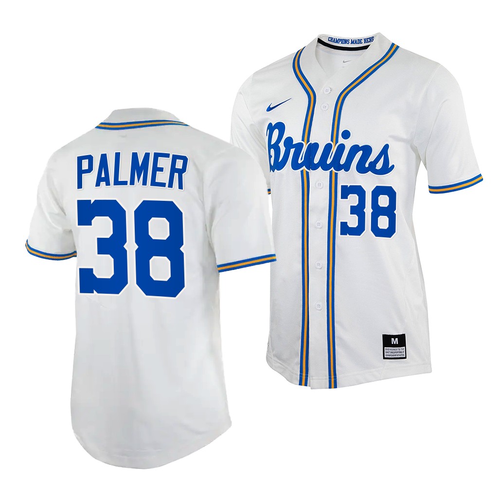 UCLA Bruins Jake Palmer White College Baseball Jersey UCLA Bruins Jake Palmer White College Baseball Jersey