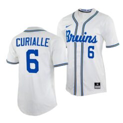 UCLA Bruins Michael Curialle White College Baseball Jersey