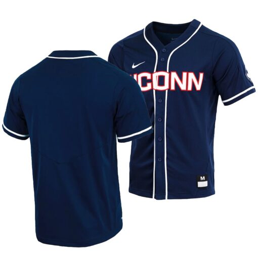 UConn Huskies College Baseball Navy Replica Jersey