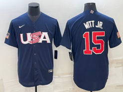USA Bobby Witt Jr. Navy 2023 World Baseball Classic Jersey