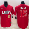USA Bobby Witt Jr. Red 2023 World Baseball Classic Jersey