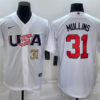 USA Brooks Raley White 2023 World Baseball Classic Jersey