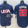 USA Cedric Mullins White Red 2023 World Baseball Classic Jersey