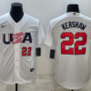 USA Daniel Bard White 2023 World Baseball Classic Jersey