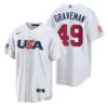 USA Kyle Schwarber Navy 2023 World Baseball Classic Jersey