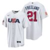 USA Kendall Graveman White 2023 World Baseball Classic Jersey