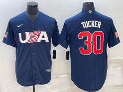 USA Kyle Tucker Navy 2023 World Baseball Classic Jersey