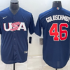 USA Paul Goldschmidt Navy Gold 2023 World Baseball Classic Jersey