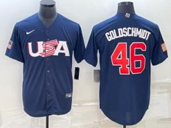 USA Paul Goldschmidt Navy 2023 World Baseball Classic Jersey