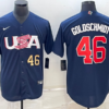 USA Paul Goldschmidt Navy Royal 2023 World Baseball Classic Jersey