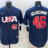 USA Paul Goldschmidt White 2023 World Baseball Classic Jersey