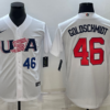 USA Paul Goldschmidt White 2023 World Baseball Classic Jersey