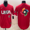 USA Ryan Pressly White Gold 2023 World Baseball Classic Jersey