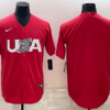 USA Ryan Pressly White Red 2023 World Baseball Classic Jersey