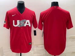 USA Red 2023 World Baseball Classic Jersey
