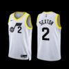 Utah Jazz Damian Jones 2022-23 City Edition Jersey Black
