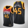 Utah Jazz Donovan Mitchell 2020 Classics Purple Mountain Jersey