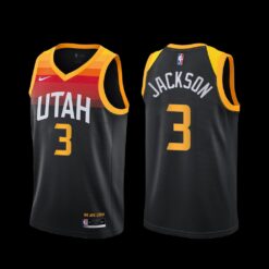 Utah Jazz Frank Jackson 2022-23 City Edition Jersey Black Swingman