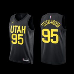 Utah Jazz Juan Toscano-Anderson 2022-23 Statement Edition Jersey Black