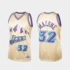 Utah Jazz Karl Malone Black 1998 1999 Throwback Jersey