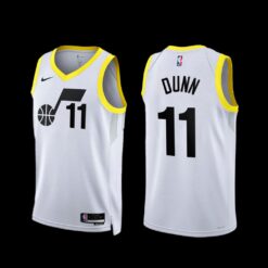 Utah Jazz Kris Dunn 2022-23 Association Edition Jersey White