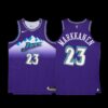 Utah Jazz Walker Kessler 2022-23 Classics Jersey Purple