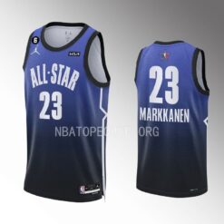 Utah Jazz Lauri Markkanen 2023 NBA All-Star Blue Jersey
