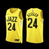 Utah Jazz Walker Kessler 2022-23 Classics Jersey Purple