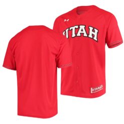Utah Utes College Baseball Red Replica Jersey