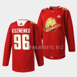 Vancouver Canucks Andrei Kuzmenko 2023 Lunar New Year Red Jersey