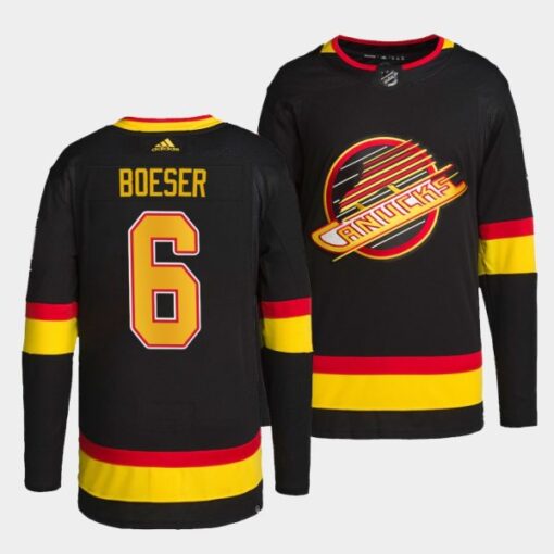 Vancouver Canucks Brock Boeser Black Jersey