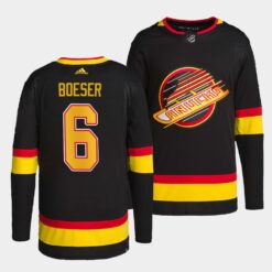 Vancouver Canucks Brock Boeser Black Jersey
