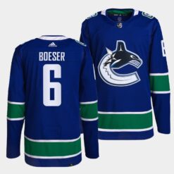 Vancouver Canucks Brock Boeser Home Blue Jersey