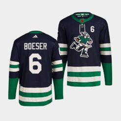 Vancouver Canucks Brock Boeser Reverse Navy Jersey