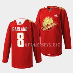 Vancouver Canucks Conor Garland 2023 Lunar New Year Red Jersey