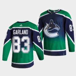 Vancouver Canucks Conor Garland Reverse Green Special Edition Jersey