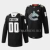 Vancouver Canucks Custom Away White Jersey