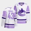 Vancouver Canucks Quinn Hughes Reverse Green Special Edition Jersey
