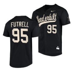 Vanderbilt Commodores Devin Futrell College Baseball Jersey Black
