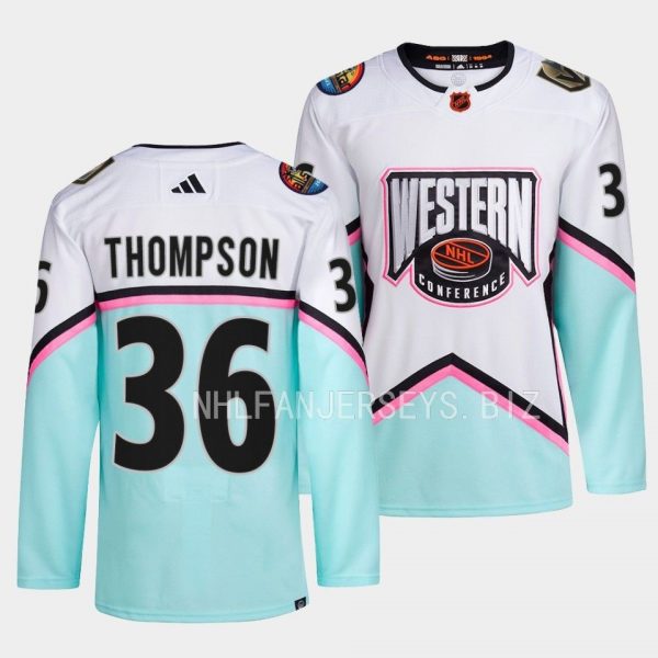 Vegas Golden Knights Logan Thompson Western Conference 2023 NHL All-Star Jersey Vegas Golden Knights Logan Thompson Western Conference 2023 NHL All-Star Jersey