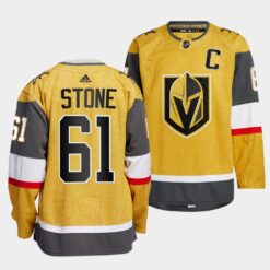 Vegas Golden Knights Mark Stone 2022-23 Home Gold Jersey