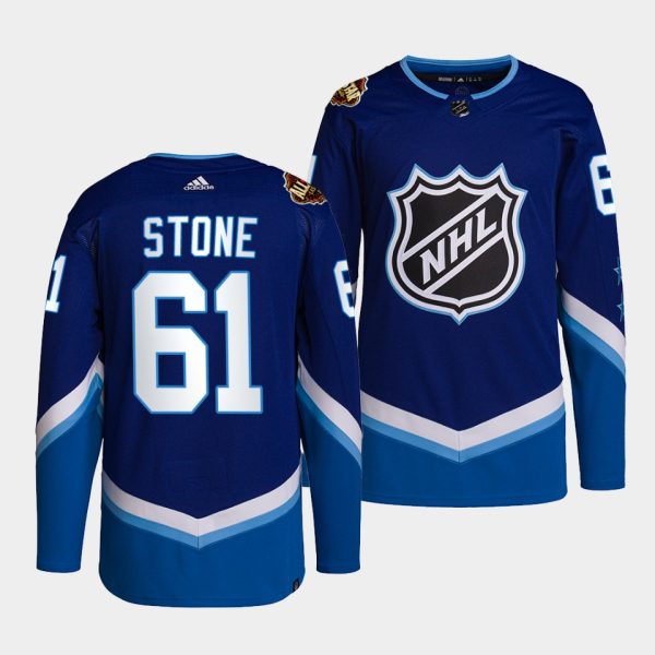 Vegas Golden Knights Mark Stone 2022 NHL All-Star Blue Jersey Vegas Golden Knights Mark Stone 2022 NHL All-Star Blue Jersey