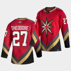 Vegas Golden Knights Shea Theodore Reverse Red Jersey